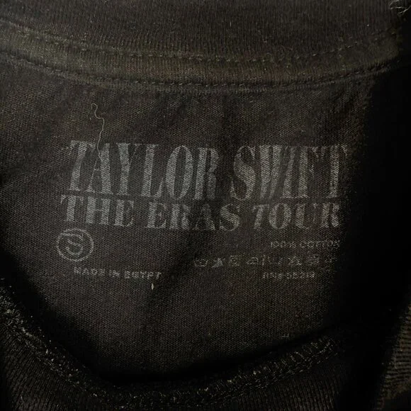 Taylor Swift Eras Tour Black T-shirt - Picture 3 of 6